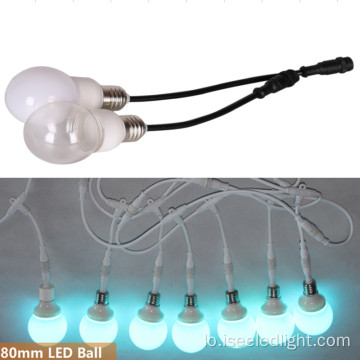 E27 DMX RGB led bulb ສໍາລັບເພດານ